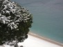 Bergeggi sotto la neve